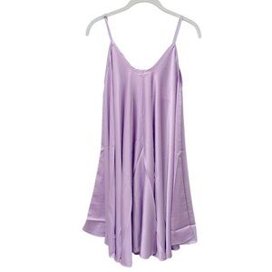 Women’s Silk Lavender Twirl-Flowy Dress Size small